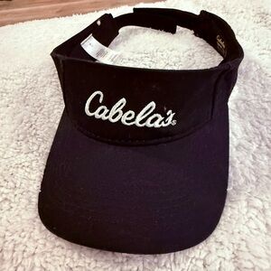 Cabela's Black Embroidered Visor